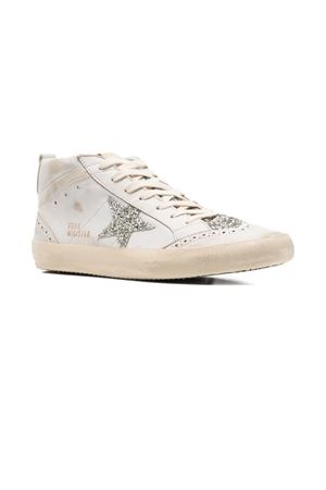 Mid Star sneaker with white nappa leather GOLDEN GOOSE | GWF00122F00809815647